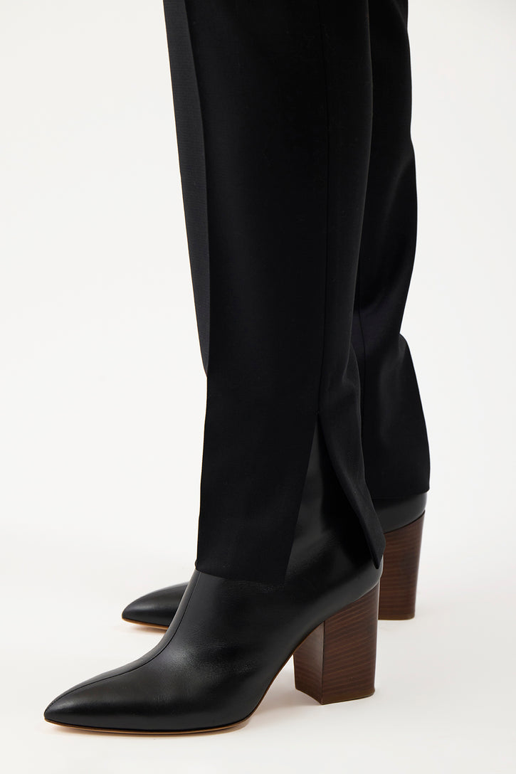 Rio Ankle Boot in Black Leather