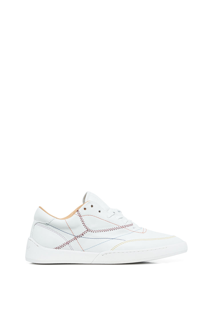 Ohio Slip-on Sneaker in White Leather